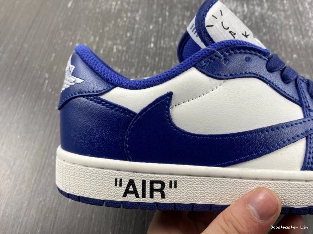 Bmlin SCOTT TRAVIS CUSTOM X 1 X AIR JORDAN DM7890-101 OFF-WHITE 0802